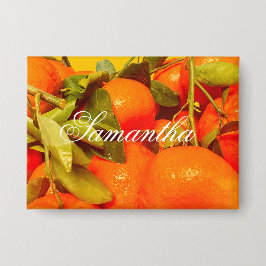 Chapa Estética de fruta Naranja suave