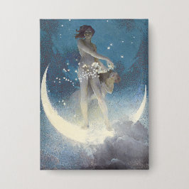 Chapa Estrella victoriana vintage dispersa ángeles