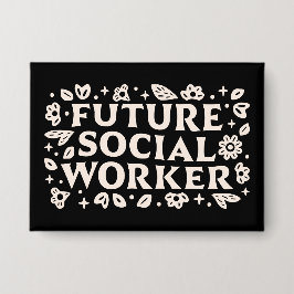 Chapa Estudiante de futuros trabajadores sociales