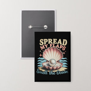 Chapa Extiende Mis Alas Huele El Océano Divertido Vergon