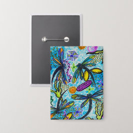 Chapa Fantasía de libélula