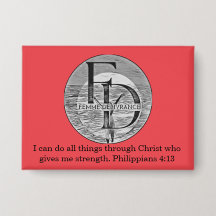 Femme Delivrance Button