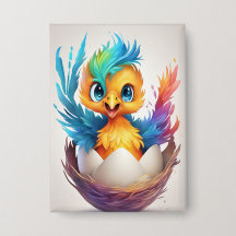 Fenix Bebé Adorable y Colorido que Eclosiona