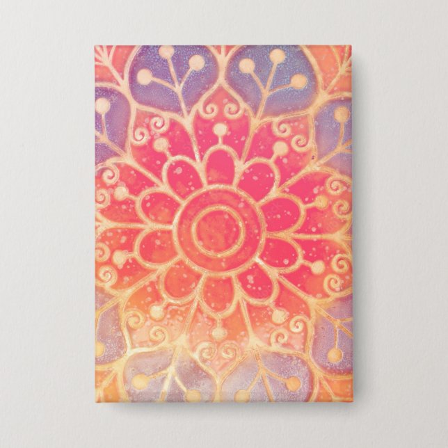 Chapa Flagelo artístico (Anverso)