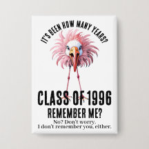Flamingo Divertido Personalizado Reunión de Clase