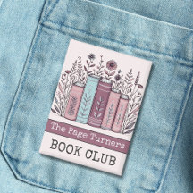 Floral personalizada de Book Club