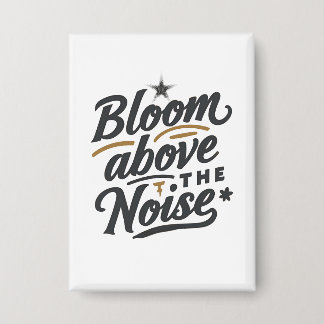 Chapa Florece Por Encima Del Ruido | Tipografía Retro In