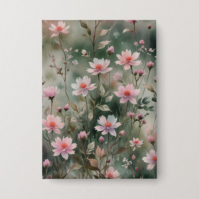 Chapa Flores silvestres de bonito (Anverso)