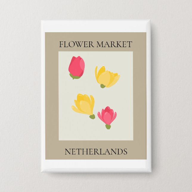 Chapa Flower Market - Netherlands (Anverso)