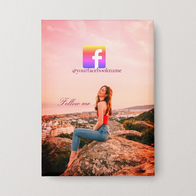 Chapa follow us facebook username social media photo  (Anverso)