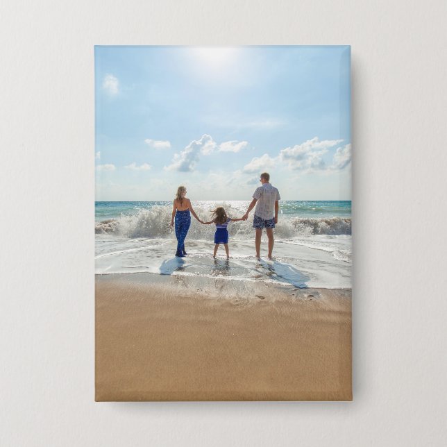 Chapa Foto personalizada única personalizada (Anverso)