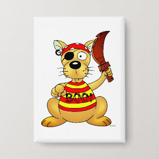 Chapa Funny Pirate Dog with Toy Sword