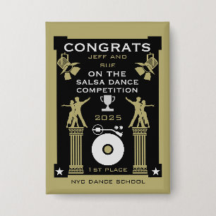 Chapa Ganadores del concurso de danza Salsa