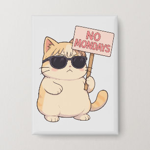 Chapa Gato Genial No Lunes Meme Estético