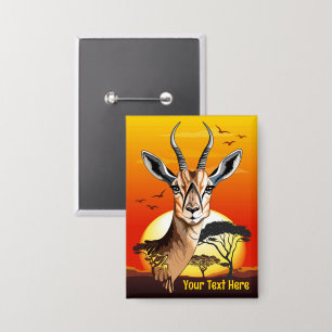 Chapa Gazelle Animal salvaje Antelope africano