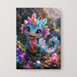Chapa Germen de Cristal – Arte de Fantasía de Dragón de 