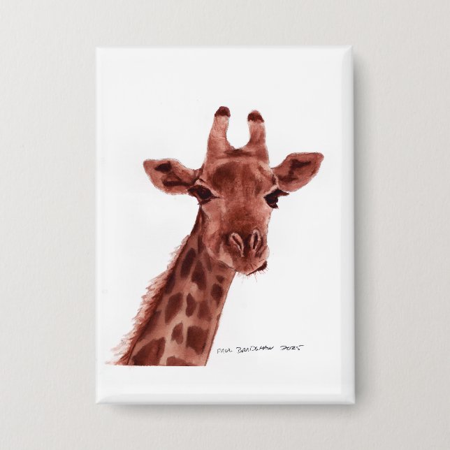 Chapa giraffe button (Anverso)