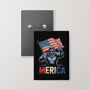 Chapa Gran Bandera Americana Patriótica Roca Merica Pie 