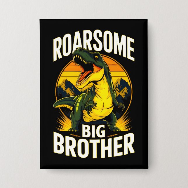 Chapa Gran Hermano de Dinosaurio Roaroso (Anverso)