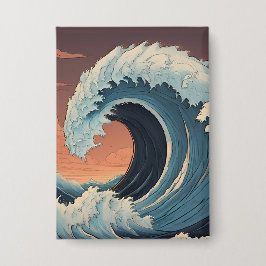 Chapa Gran ola de tsunami