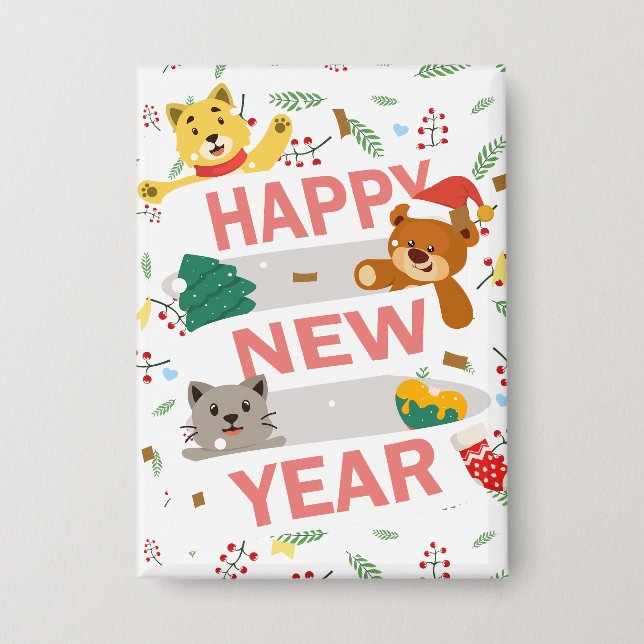 Chapa Happy new year (Anverso)