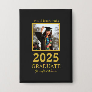 Chapa Hermano graduado orgulloso personalizado