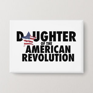 Chapa Hija de la Revolución Americana DAR Estrella EE. U