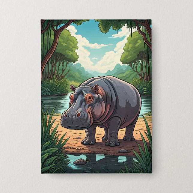 Chapa Hippo by the Riverside (Anverso)