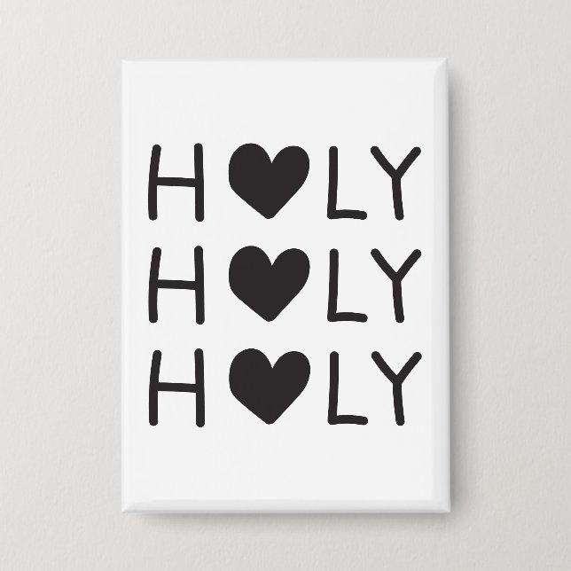 Chapa holy holy holy  (Anverso)