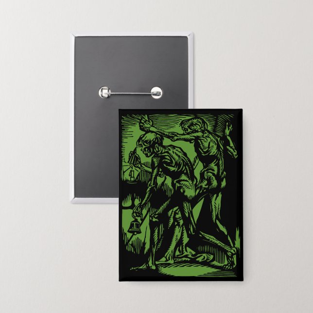 Chapa Horrores desconocidos de mineros muertos en Hallow (Anverso/Reverso)