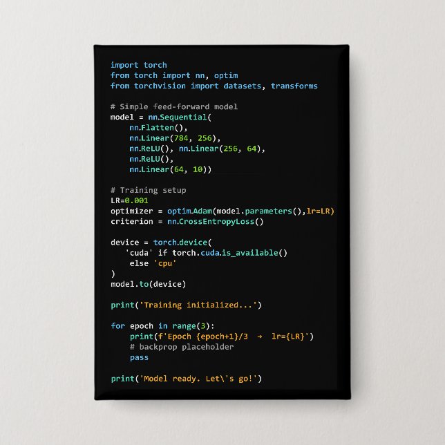 Chapa Humor de Codificación - Lógica de Desarrollador y  (Anverso)