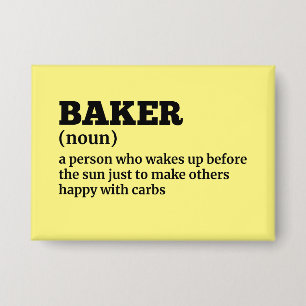 Chapa Humor de definición de Baker