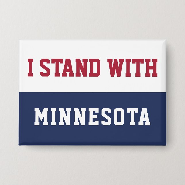 Chapa I Stand With Minnesota  (Anverso)
