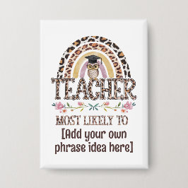 Chapa Ideas de regalo para profesores 🎓: Lo Más Probabl