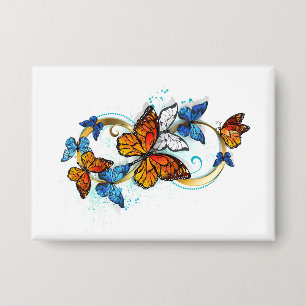 Chapa Infinidad de Mariposas Monarca