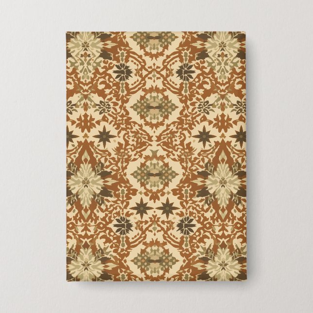 Chapa Intricate Bohemian Ethnic (Anverso)