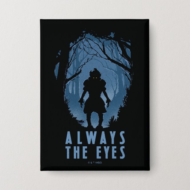 Chapa IT Always The Eyes Forest Silhouette (Anverso)