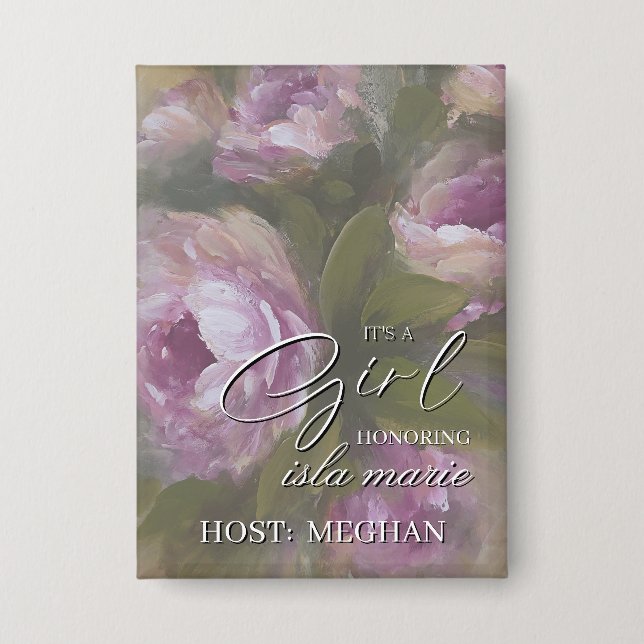 Chapa It's A Girl HOST (Anverso)