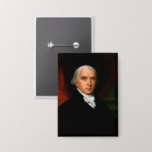 Chapa James Madison 4º Presidente de los Estados Unidos