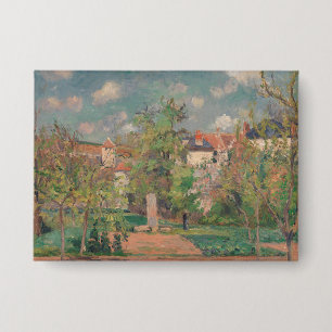 Chapa Jardín a plena luz del sol, Camille PIssarro, 1876