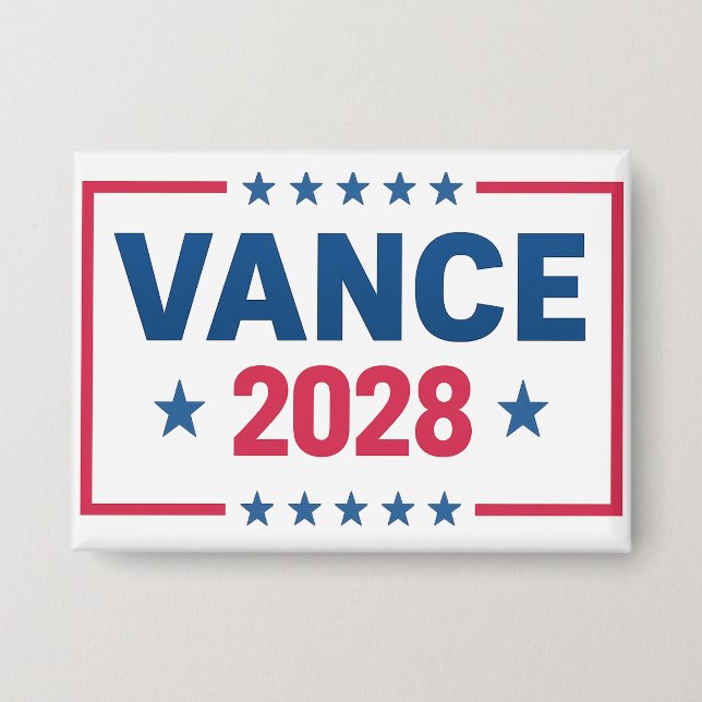 Chapa JD Vance 2028 (Anverso)