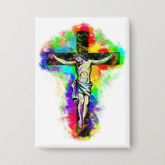 Chapa Jesus Button (Anverso)