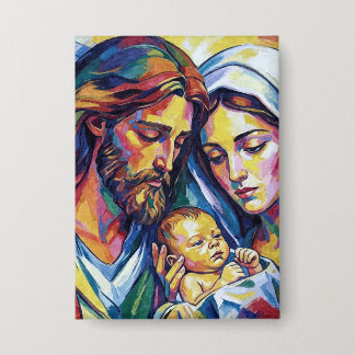 Chapa Jésus Marie et Joseph