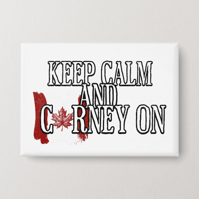 Chapa Keep Calm and Carney On (Anverso)