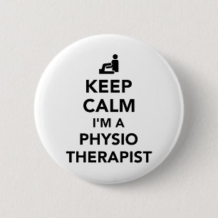 Chapa "Keep calm... soy fisioterapeuta"