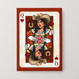 Chapa Last Rodeo Midwest Queen of Hearts Card