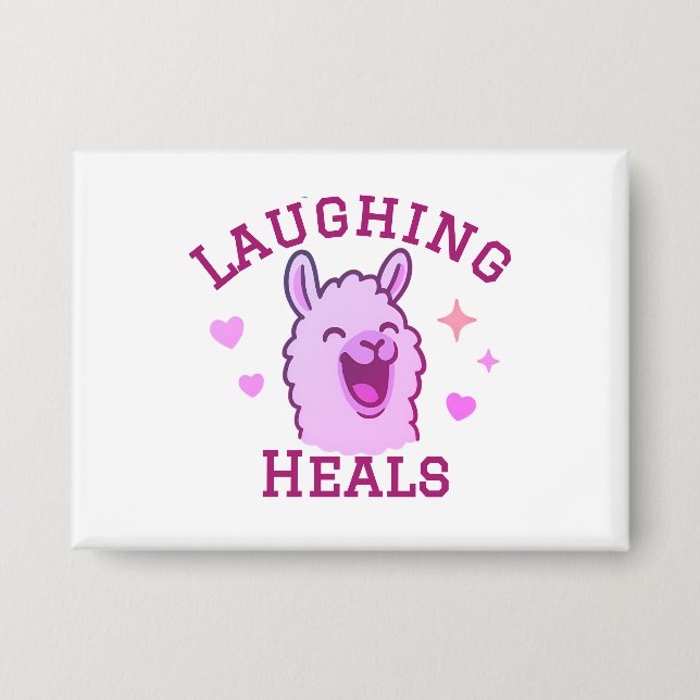 Chapa Laughing Heals Cute Llama (Anverso)