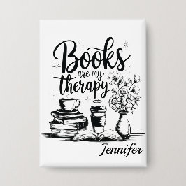 Chapa Libros Personalizados Son Mi Terapia Devoradores d