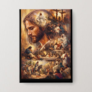 Chapa Llavero Inspirador Jesucristo – Religioso Sagrado