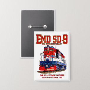 Chapa Locomotora EMD SD-9 USA 250 Aniversario Heritage